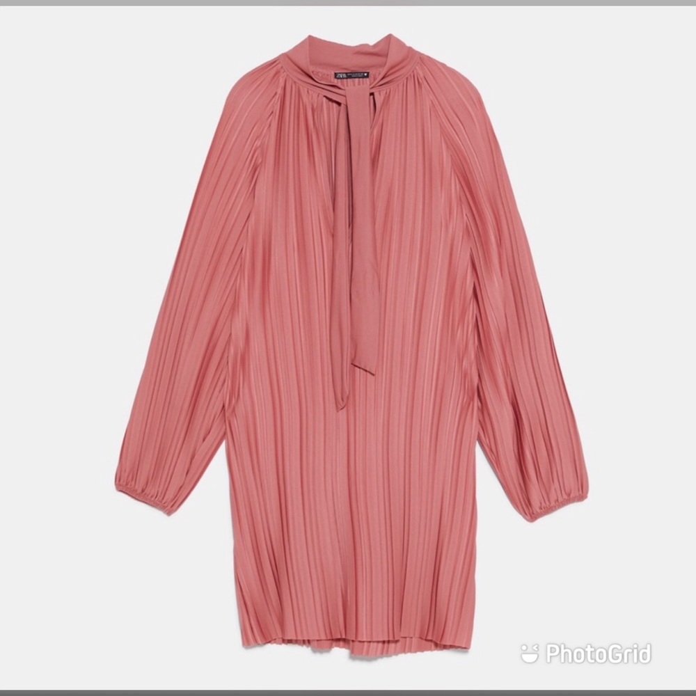 PLEATED DRESS - Picture 8 of 12